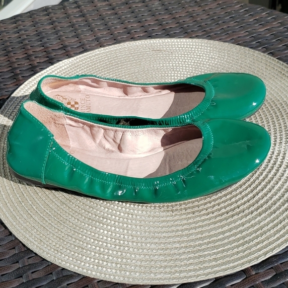 Vince Camuto green  ballerina flats - Picture 3 of 12